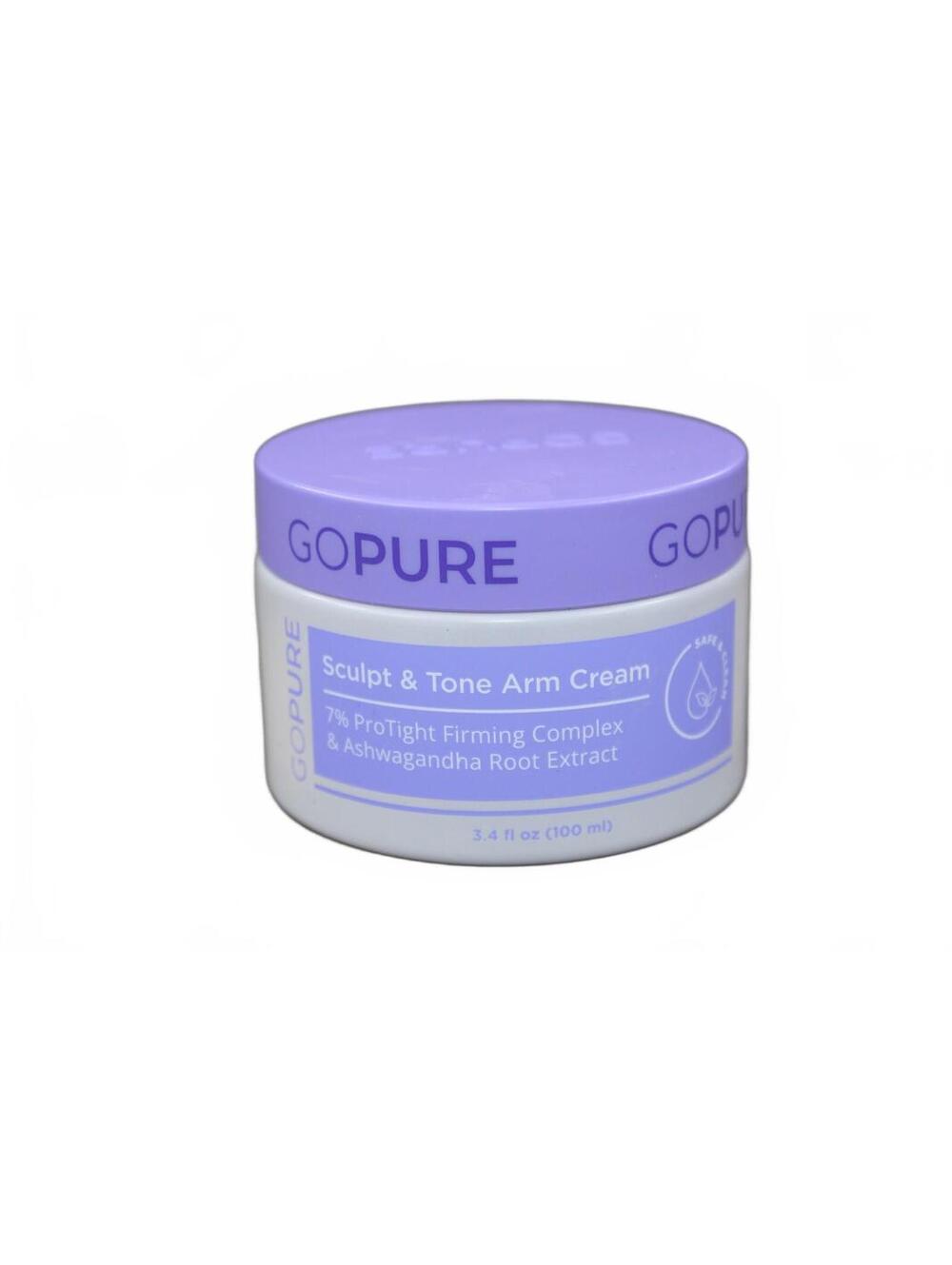 GOPURE Sculpt & Tone Arm Cream 3.4 oz Firming Lotion NIB